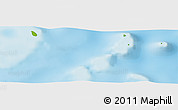 Physical Panoramic Map of the area around 5° 35' 51" S, 118° 13' 29" E