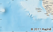 Shaded Relief Map of the area around 5° 35' 51" S, 119° 4' 29" E