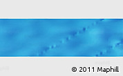Shaded Relief Panoramic Map of the area around 5° 35' 51" S, 139° 19' 29" W