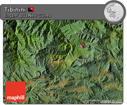 Satellite Map of Tibinini