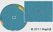 Satellite Location Map of the area around 5° 35' 51" S, 146° 58' 29" W