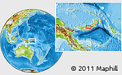 Physical Location Map of Tumula