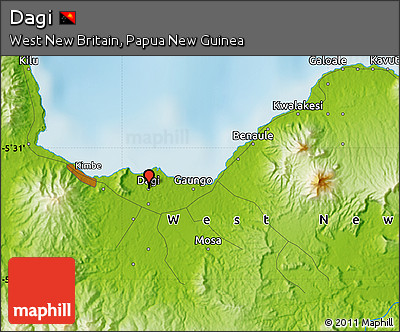 Physical Map of Dagi