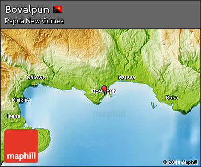 Physical 3D Map of Bovalpun