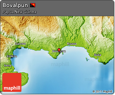 Physical 3D Map of Bovalpun