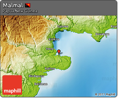 Physical 3D Map of Malmal