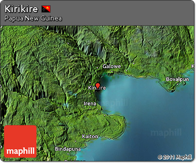 Satellite 3D Map of Kirikire