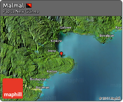 Satellite 3D Map of Malmal