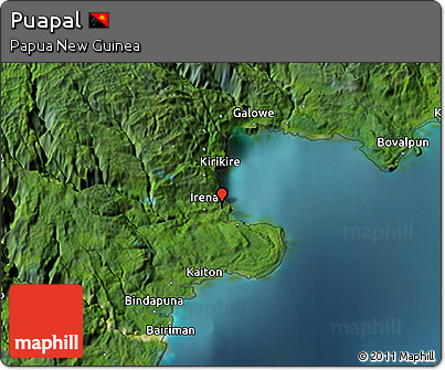 Satellite 3D Map of Puapal