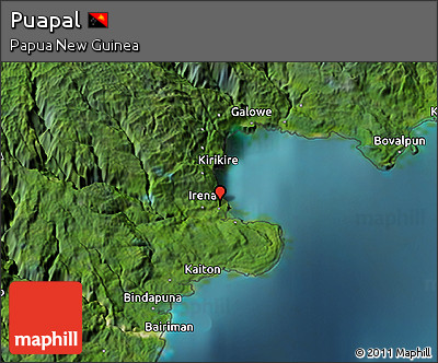 Satellite 3D Map of Puapal