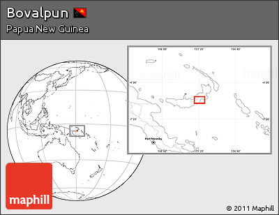 Blank Location Map of Bovalpun