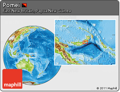 Physical Location Map of Pomei