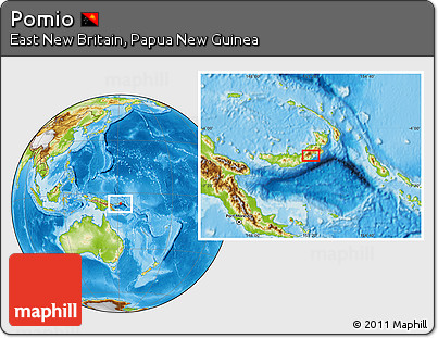 Physical Location Map of Pomio