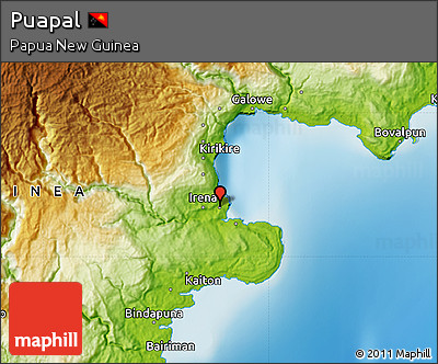 Physical Map of Puapal