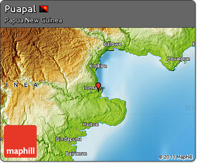 Physical Map of Puapal