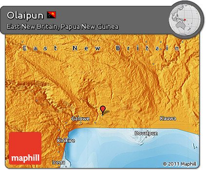 Political Map of Olaipun