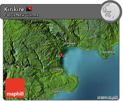 Satellite Map of Kirikire