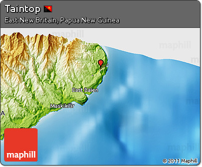 Physical 3D Map of Taintop
