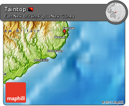 Physical Map of Taintop
