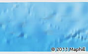 Shaded Relief 3D Map of the area around 5° 35' 51" S, 164° 58' 29" E
