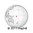 Outline Map of the Area around 5° 35' 51" S, 168° 22' 30" E, rectangular outline