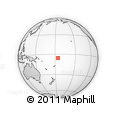 Outline Map of the Area around 5° 35' 51" S, 175° 52' 30" W, rectangular outline