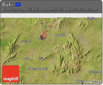 Satellite 3D Map of Buki
