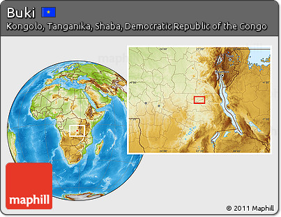 Physical Location Map of Buki
