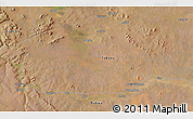 Satellite 3D Map of the area around 5° 35' 51" S, 31° 31' 29" E