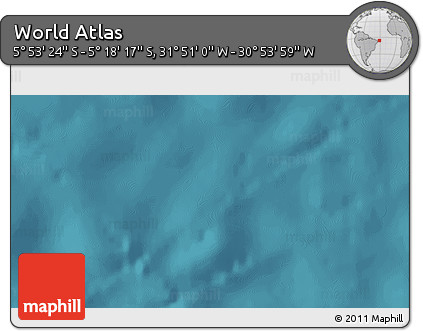 Satellite 3D Map of the Area around 5° 35' 51" S, 31° 22' 30" W