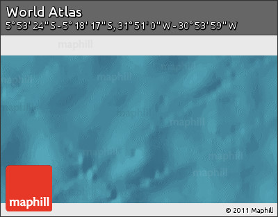 Satellite 3D Map of the Area around 5° 35' 51" S, 31° 22' 30" W