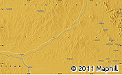 Physical Map of the area around 5° 35' 51" S, 32° 22' 30" E