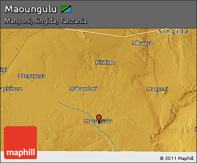 Physical 3D Map of Maoungulu