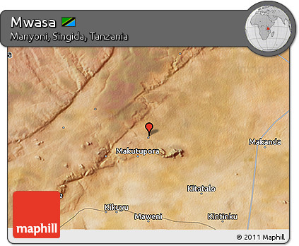 Satellite 3D Map of Mwasa