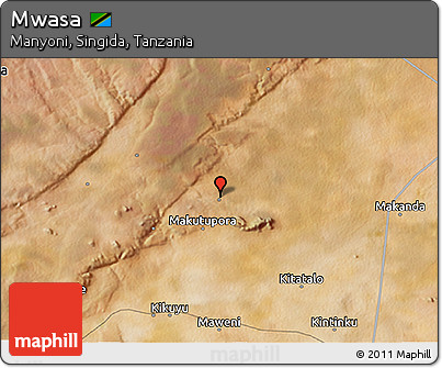 Satellite 3D Map of Mwasa