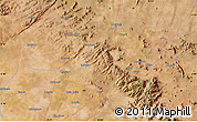Satellite Map of the area around 5° 35' 51" S, 35° 46' 29" E