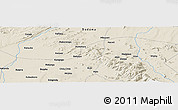 Shaded Relief Panoramic Map of the area around 5° 35' 51" S, 35° 46' 29" E