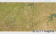 Satellite 3D Map of Milhã