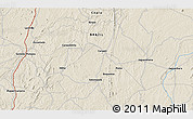 Shaded Relief 3D Map of Milhã