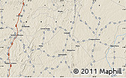 Shaded Relief Map of Milhã