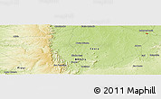 Physical Panoramic Map of Pomba