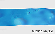 Physical Panoramic Map of the area around 5° 35' 51" S, 49° 22' 30" E