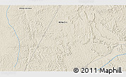 Shaded Relief 3D Map of the area around 5° 35' 51" S, 57° 43' 30" W
