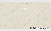 Shaded Relief 3D Map of the area around 5° 35' 51" S, 70° 28' 29" W