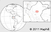 Blank Location Map of Portal