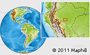 Physical Location Map of Portal