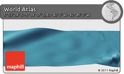 Satellite Panoramic Map of the Area around 5° 35' 51" S, 83° 13' 29" W