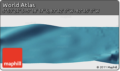 Satellite Panoramic Map of the Area around 5° 35' 51" S, 83° 13' 29" W