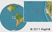 Satellite Location Map of the area around 5° 35' 51" S, 84° 55' 30" W