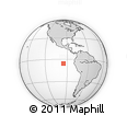 Outline Map of the Area around 5° 35' 51" S, 95° 7' 30" W, rectangular outline